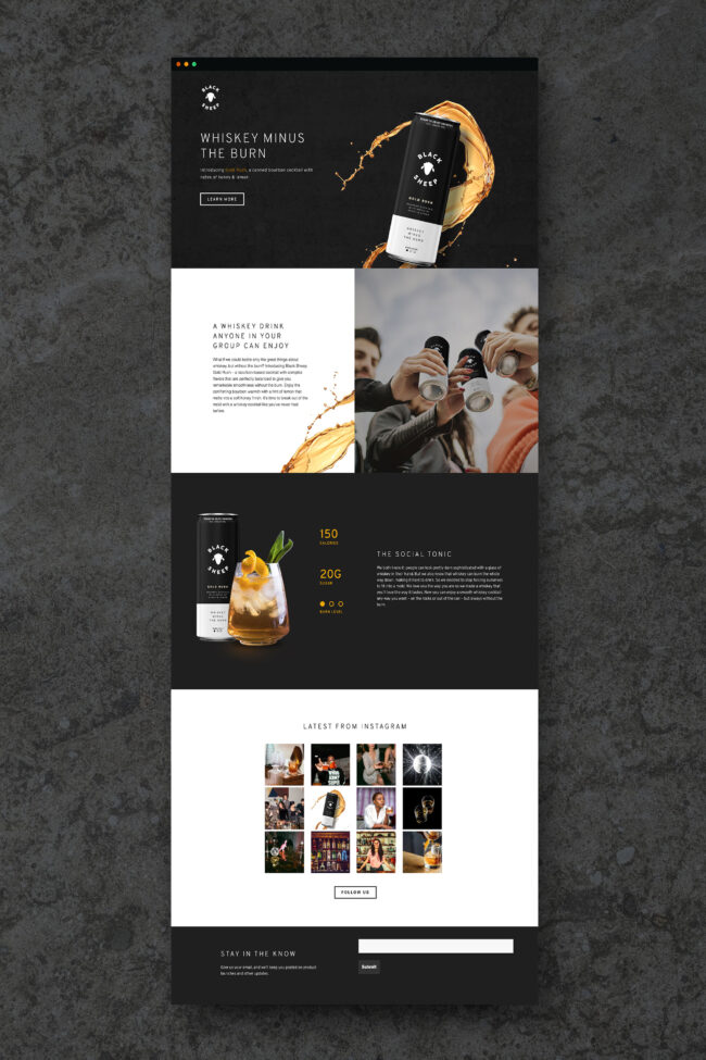 Web Design for Anheuser-Busch