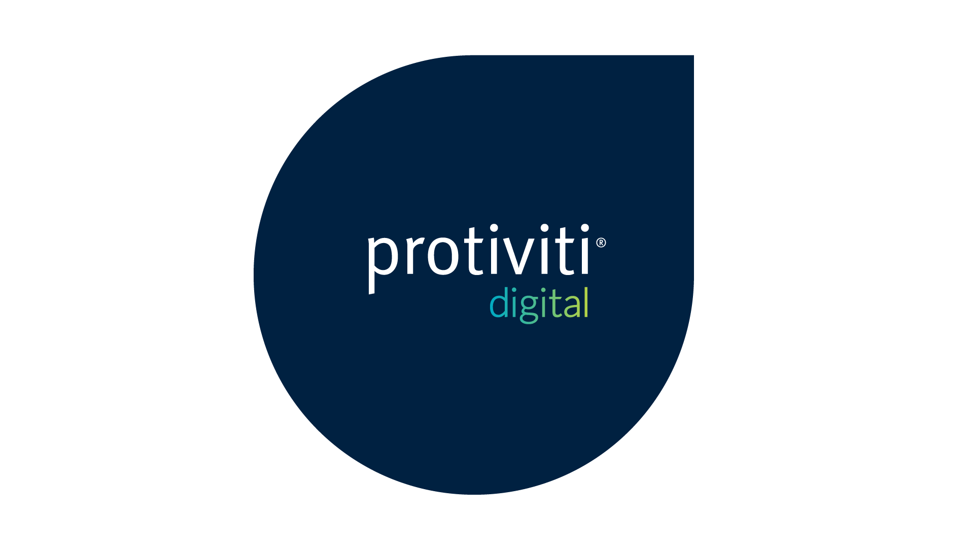Protiviti Digital logo & bubble element