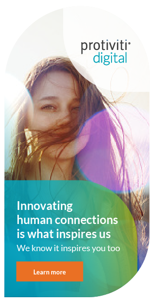 Vertical Digital Ad Concept for Protiviti Digital